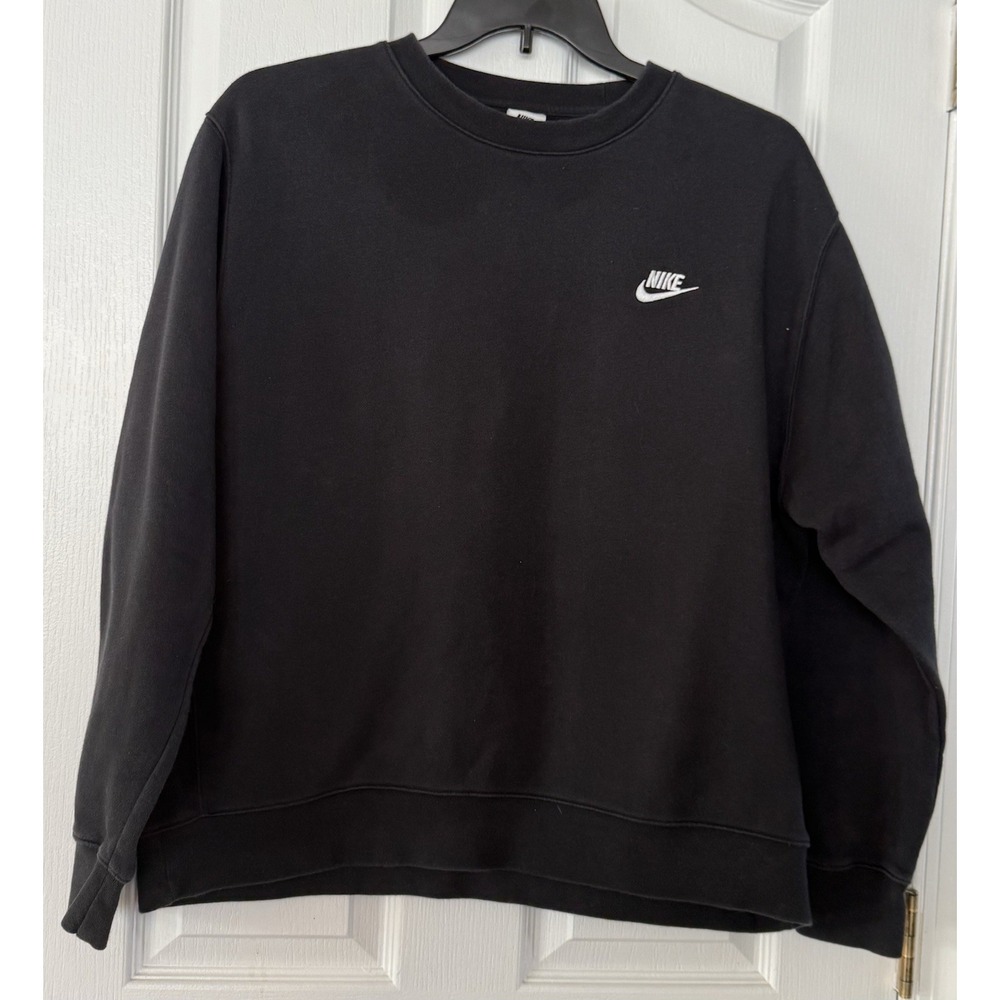 VTG 90s Nike Crewneck Sweatshirt Mens‎ XL Extra Large Black